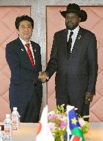 South Sudan President Kiir in Japan