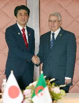 Algeria council president Bensalah in Japan