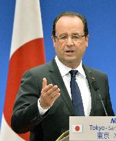 French president in Japan