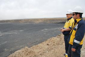 Coal mine in Mongolia