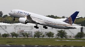 United Airlines Tokyo-Denver line