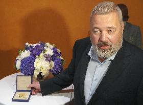 Russian editor's Nobel medal auctioned off for $104 mil. for Ukraine