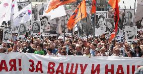 Anti-Putin protests in Moscow