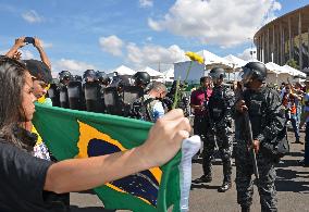 Demonstration in Brazil