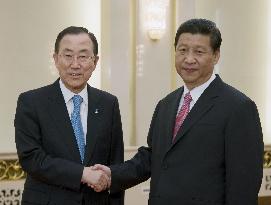 U.N. chief, Chinese president