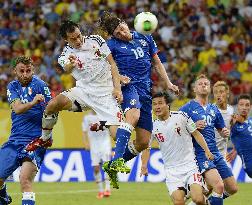 Italy beat Japan in Confederations Cup