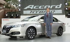 Honda unveils Accord hybrid