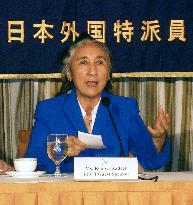 Exiled Uyghur leader in Japan