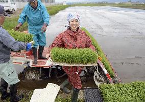 Woman serving as bridge between farmers, consumers