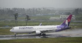 Hawaiian Airlines launches Sendai-Honolulu flight