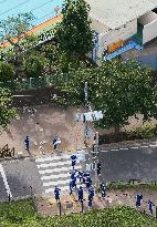 3 boys attacked by man with knife in Tokyo