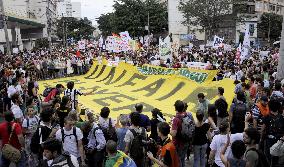 Demonstration against World Cup