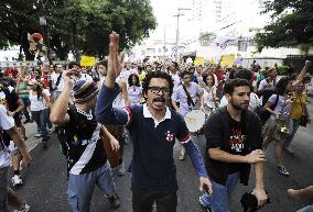 Demonstration against World Cup