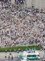 Upper house election in Japan