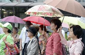 Upper house election in Japan