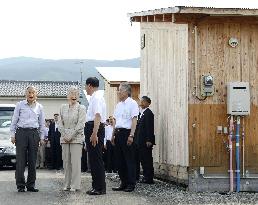 Emperor, empress visit disaster-hit Iwate Pref.