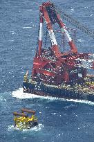 China gas facility in East China Sea