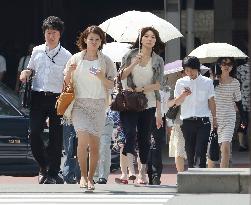 Heat wave in Japan