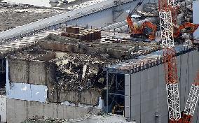 Steam seen coming out of Fukushima reactor building