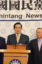 Taiwanese President Ma Ying-jeou reelected as KMT chairman