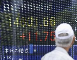 Tokyo stocks a day after election