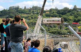 Train derailment in Spain