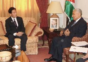 Japanese foreign minister in Jordan