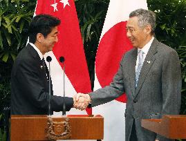 Japan PM in Singapore