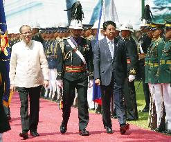 Abe in Philippines