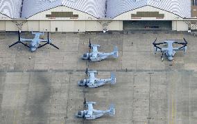More Ospreys at U.S. base in Japan