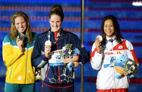 Terakawa takes bronze in women's 100 backstroke