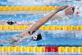 Women's 50m backstroke at world swimming c'ships