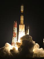 Launch of rocket carrying cargo for ISS