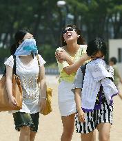 Heat wave in Japan