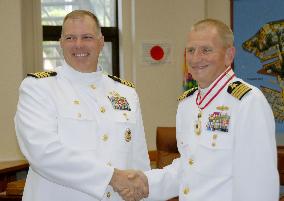 New Navy commander in Yokosuka