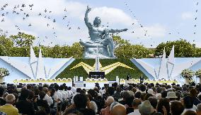 Nagasaki peace ceremony
