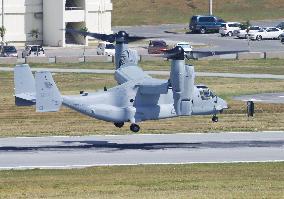 Osprey transport to Okinawa