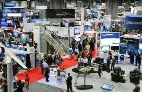 Unmanned weapons trade show