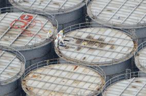 Toxic water leak at Fukushima plant