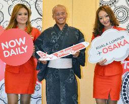 AirAsia X to increase Kuala Lumpur-Kansia flights