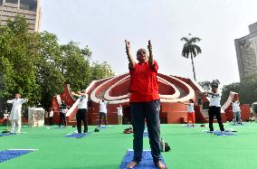 INDIA-NEW DELHI-INT'L YOGA DAY-CELEBRATION