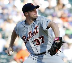 Tigers pitcher Scherzer