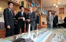 Japan foreign min. visits Chernobyl to apply insight to Fukushima