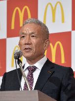 McDonald's Japan president steps down