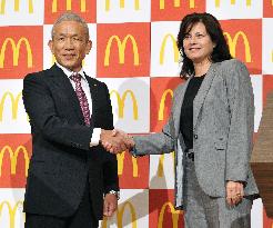 McDonald's Japan president steps down