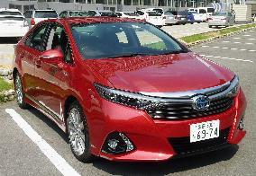 Toyota's remodeled Sai