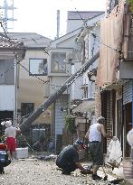 Tornados hit Saitama, Chiba