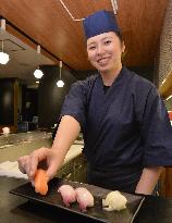 Women see sushi skills as their ticket abroad