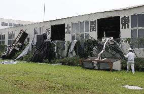 Tornados hit Tochigi Pref.