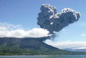 Sakurajima eruption